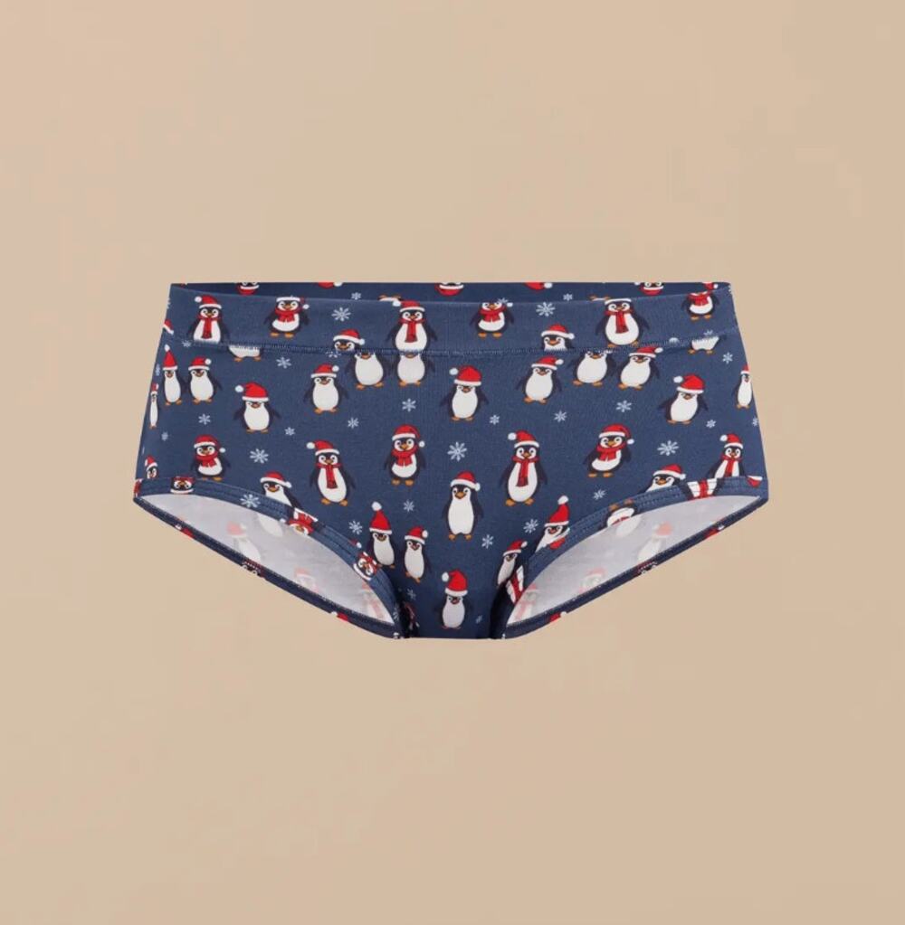 MeUndies Ultra Modal Feel Free Hipster Brief Panty Penguin Medium
